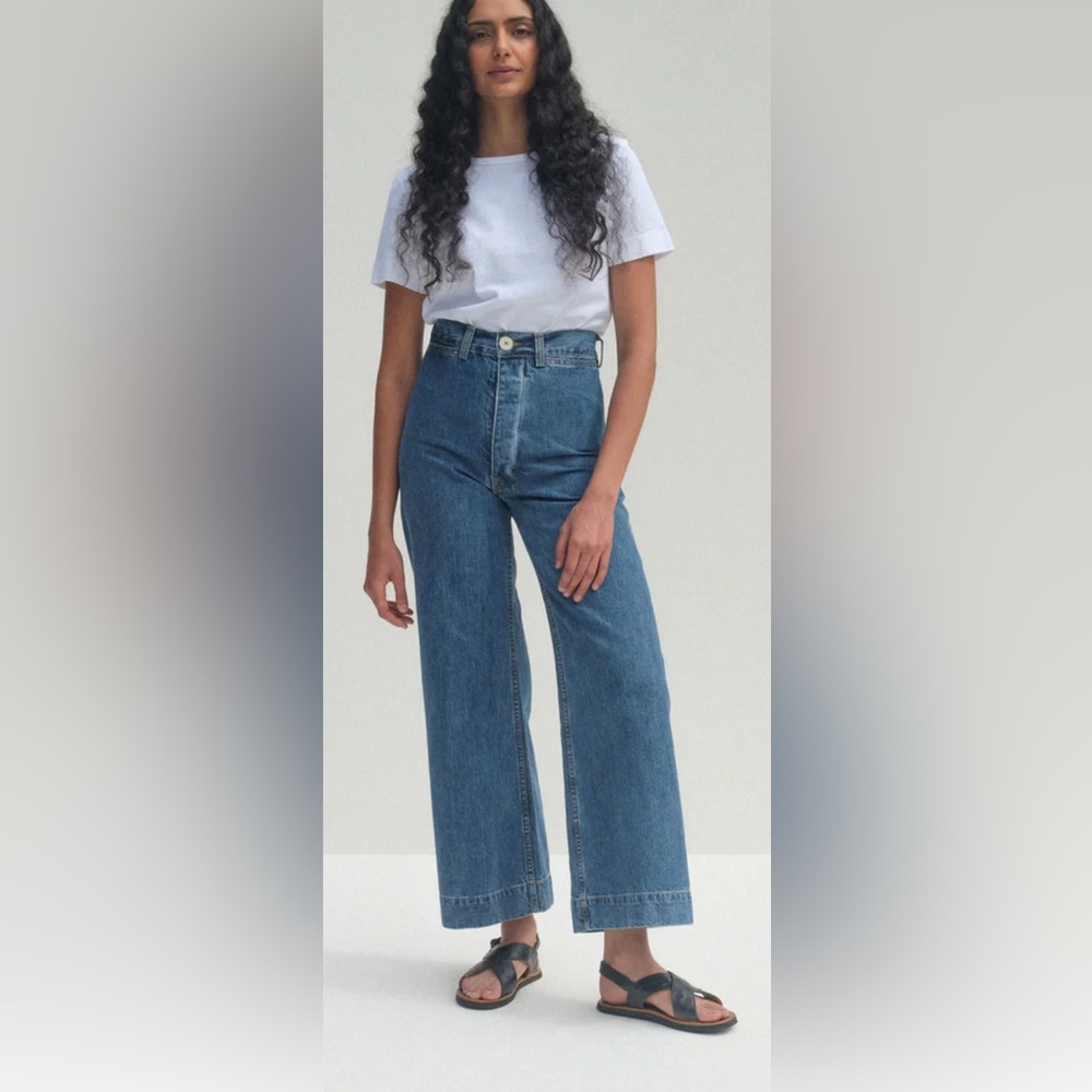 Jesse Kamm Sailor Jeans Cowboy Blue Denim